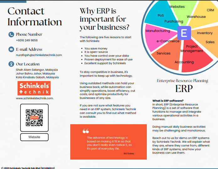 Schinkels Technik-ERP